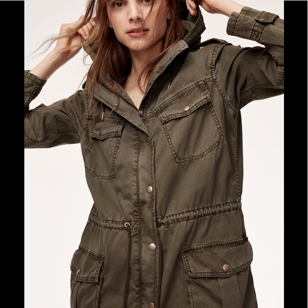 ARITZIA Talula Jacket. Military style. Womens XXS